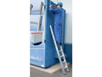 Лестница приставная 10 ступенек, раб. высота 3,85 м Лестница приставная 10 ступенек, раб. высота 3,85 м