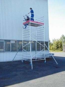 PROTEC XXL Передвижные подмости. шир. 1,35 м, раб. высота 8,3 м PROTEC XXL Передвижные подмости. шир. 1,35 м, раб. высота 8,3 м